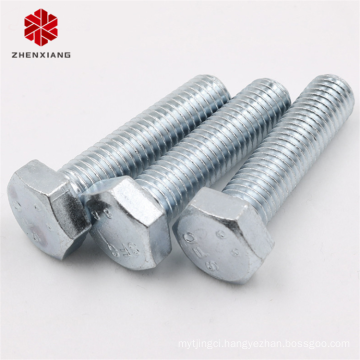 Zhen Xiang din 930 m32 10.9 carbon steel hex bolt grade 8.8 din933